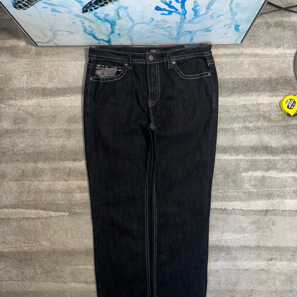 Vintage y2k Men's Black Jeans